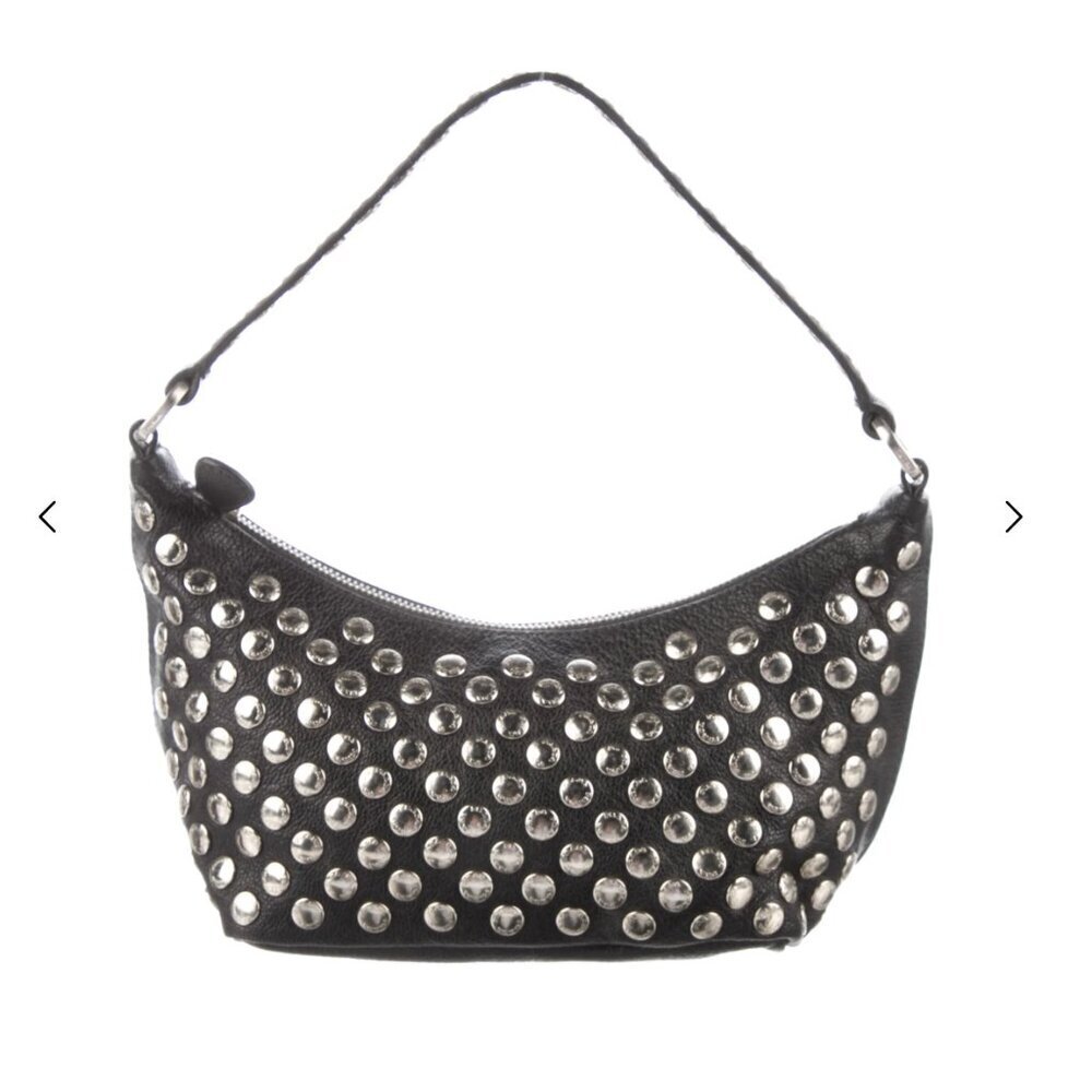 Rare Prada Vintage Antic Stud-Embellished Pochette